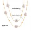 Adjustable Choker Collar Titanium Steel+Simulated Pearl Women's Necklace  Evening Wear