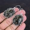 Серьги Turritella Agate, серебряные серьги 925 пробы, красивые серьги с драгоценными камнями, элегантные ювелирные изделия, подарки для нее, серьги ручной работы, украшения в стиле бохо