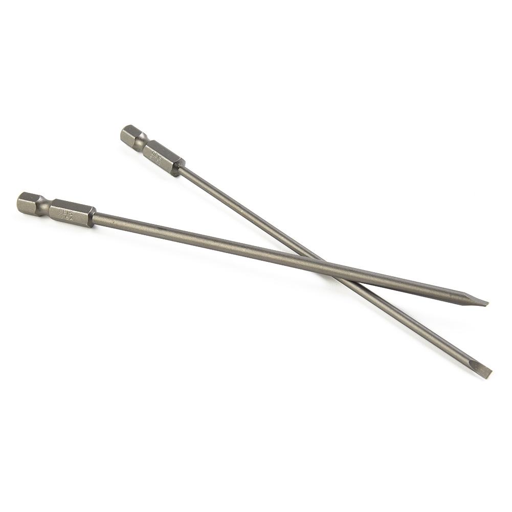 Бита для отвертки длиной 150 мм 4 шт. Электрическая плоская ручная