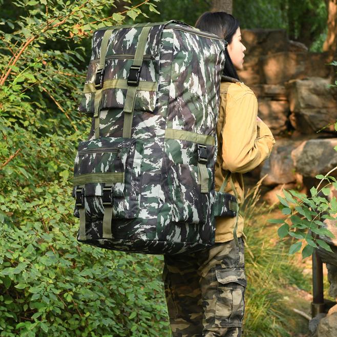 120л большой емкости открытый туристический рюкзак военный тактический рюкзак кемпинг походный рюкзак