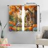 2pcs,2D Plane Printing Popular Curtains Fall Animal Party Durable 100% Polyester Fabric (without Rod) Decorations Inside Ldeal