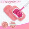 2/4/6Pcs Chenille Mop Cloth Cover Reusable Mop Pads Machine Washable Dry Sweeping Cloth Chenille Mop Refill Pads for Swiffer