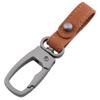 Genuine Leather Keychains Handmade Car Keyring Holder Organizer Detachable Hang Rope Key Ring Car Interior Accessories