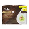 Neha Salon Skip Crème Краска для волос без аммиака Натуральный коричневый с амлой гибискусом хной 20г+20мл х 4 саше