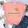 Hiking Society Printing T Shirt Female Summer Fashion Loose Clothes AllMatch Street Breathable Short Sleeve Casual Unisex Top