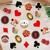 Casino Card Scatter Confetti For Birthday Party Table Decor Festive Atmosphere