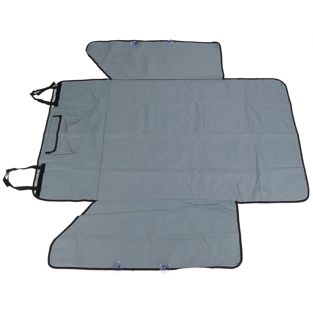 Чехол для сиденья автомобиля для собак из ткани Оксфорд, водонепроницаемый, прочный, быстрая установка, нескользящий, экономит место для собак