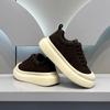 Men Retro Round Toe Platform Casual Shoes Thick Sole Walking Commuting Travel Street Everyday Footwear Daily Wear Sizes 39-44