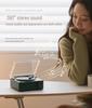 Виниловый проигрыватель Creative Atomic с Bluetooth: Многофункциональный будильник, динамик, звуковая карта, интеллектуальное беспроводное настольное устройство