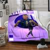 Star Player Kylian Mbappé Blanket Ultra-Soft Perfect for Office Chair Livingroom Chair Four Seasons Multipurpose Modern