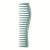 Men's Hair Grooming Tool - Wide-Tooth Styling Comb - Durable ABS Plastic Handle - Ergonomic Retro Design for Hair Dyeing