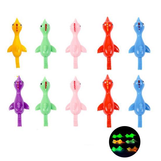 10 шт. рогаток, игрушка-палец-цыпленок для детей, забавные мини-летающие резиновые утки, призы для класса, забавные наполнители для чулок, наполнители для пакетов с подарками, наполнители для пиньяты, для вечеринки