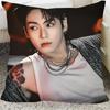 1 шт. Наволочка для подушки Singer J-Jungkook, Квадратная наволочка для подушки, Декор спальни, дивана, гостиной, Повседневная наволочка