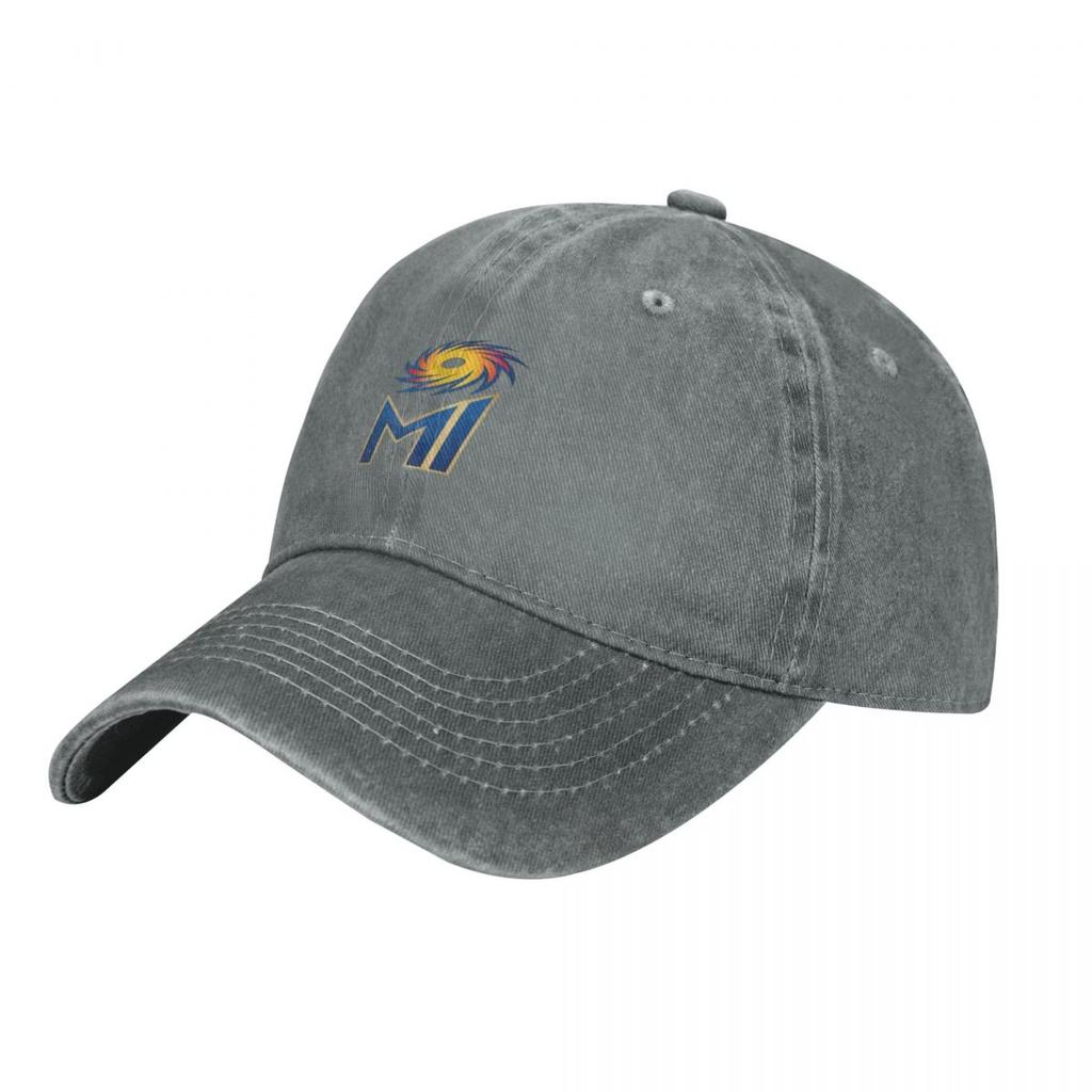 Cricket mumbai indians logo Cowboy Hat Mountaineering Icon Unisexs Baseball Womens