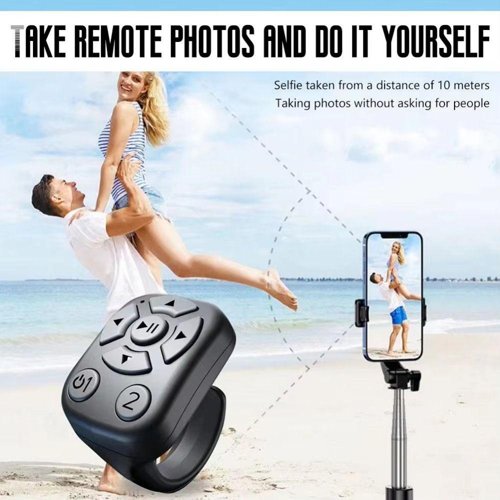 Portable Auto Clicker Remote Controller Wireless Wireless Selfie Button Videos