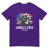 George Washington Lincoln Playing Guitar 4th July 250th TShirt
