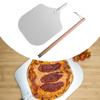 12 Inch Pizza Peel Detachable Handle, Saving Space, Versatile Use, Convenient Serving Tray Easy