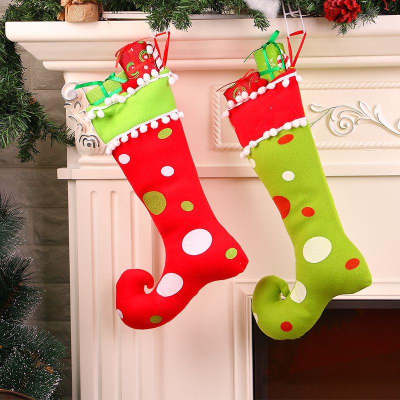 Vibrant Santa Pants Christmas Candy Bags Enhancing Your Holiday Decor Style