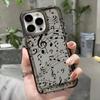 Прозрачный чехол для телефона с нотами для iPhone 16 13 15 11 Pro 12 14 17 Pro Max 17 Air 15 Plus Ударопрочный чехол Силиконовый Мягкий Fundas