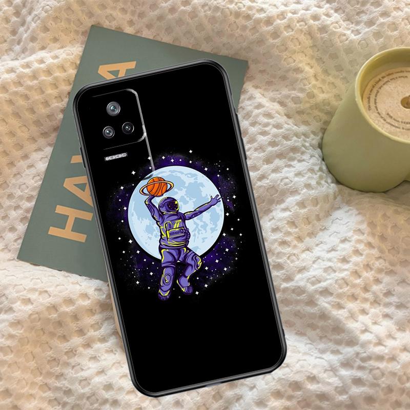 Astronaut Space Dunk Case For Xiaomi 14T 13T Pro 11T 12T 13 14 15 Ultra POCO X7 Pro X3 X5 X6 F5 F6 M6 Pro Cover