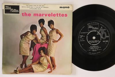 7-дюймовая пластинка MARVELETTES Marvelettes TME2003 TAMLA MOTOWN 1965 UK СоулФанк Б/У