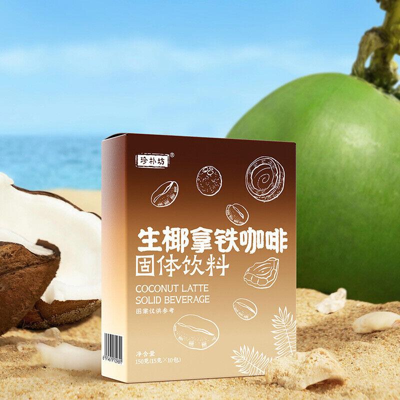 Кофейный порошок Raw Coconut Latte 150 г Растворимый растворимый кофе со вкусом кокоса