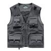 Mesh Quick-drying Vest Trendy Work Clothes Men's Casual Outdoor Multi-pocket Fishing Photography Vest Vest for Men
