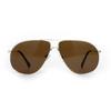 Oversized Oval Punk Pilot Sun Glasses Glasses Ladies Luxury European and American Sun Eyeglasses for Male and Womens UV400 Shield Eyewear