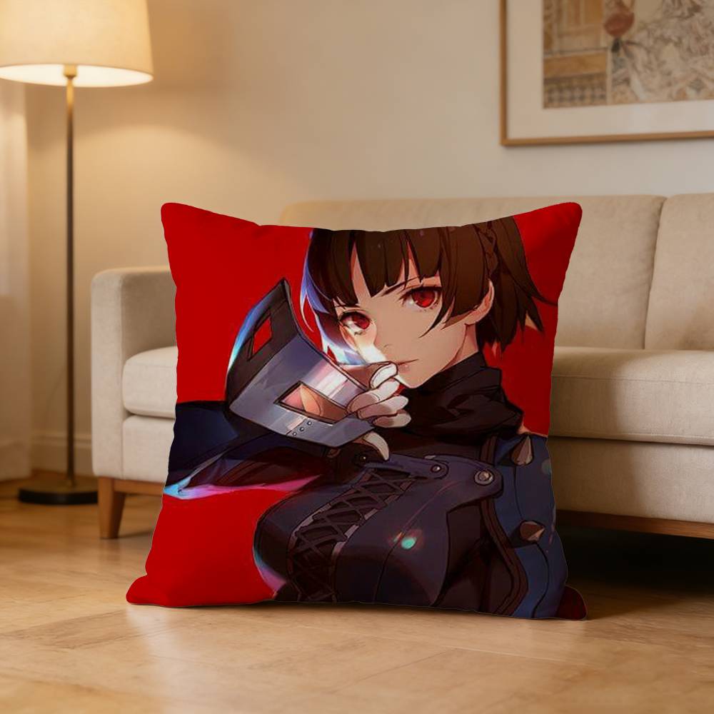 THE DAY BBREAKERS P Ryuji Anne Yusuke Makoto Pillow Case for Sofa Living Room Home office Decor Protective Cover