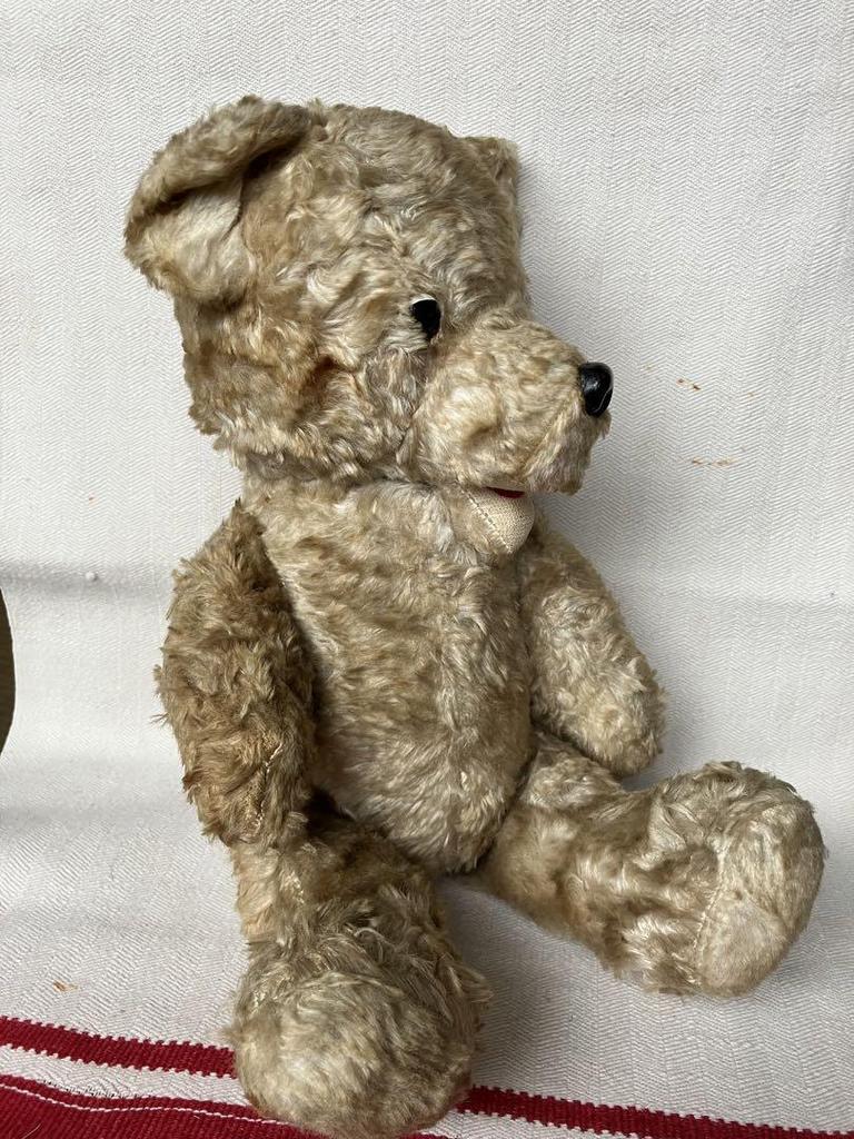 [Б/У] Плюшевые мишки, найденные на словенском блошином рынке. Словенский антиквариат.