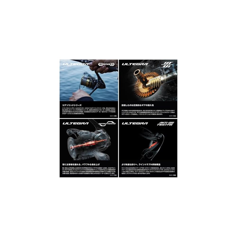 Спиннинговая катушка Shimano Alivio 25 Ultegra C5000XG Высокоскоростное Легкое Рыболовное Снаряжение