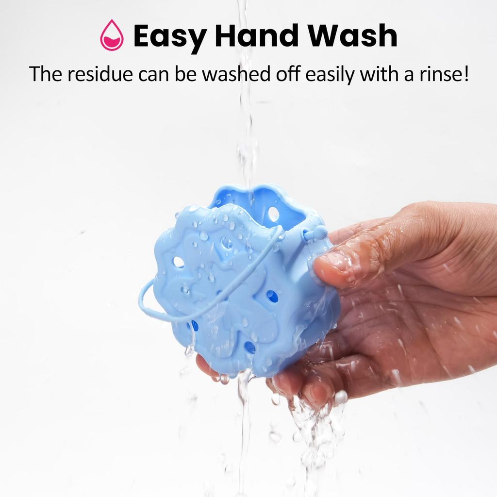 Silicone Shower Steamers Tray, Hanging Durable Aromatherapy Diffuser for Shower Steam, Bathroom Accessory for Self-Care