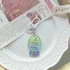 Корейский стиль Красочный брелок-рыбка Прозрачный милый подвеска для сумки Держатель для ключей автомобиля