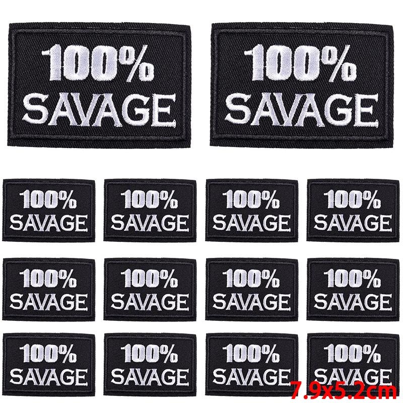 10Pcs/Lot Patch With Letters Iron On Patches For Clothing Thermoadhesive Patches On Clothes Slogan Proverb Patch For Clothes Sew