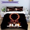3pcs Jul  rapper pattern bedding set duvet cover set includes duvet cover &pillowcases, perfect all season bedroom decoration & gift