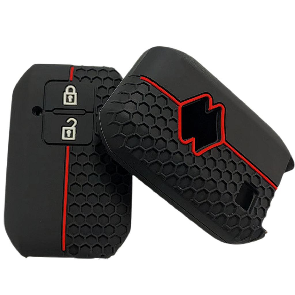 Силиконовый автомобильный пульт дистанционного управления чехол для ключа Fob для Suzuki Swift Sport ERTIGA XL7 Accurate Wagon R Ignis 2017-2024 Shell Keyless