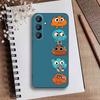 Чехол для телефона S-Gumball и Darwin для Samsung Galaxy A73,A21s,A22,A31,A52,A53,A71,A41 Мягкий черный корпус