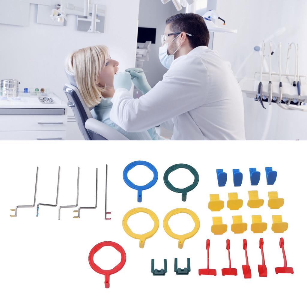 Стоматологическая внутриротовая система позиционирования рентгеновской пленки Эргономичный видимый стоматологический набор для фотосъемки для стоматологии