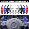 2x Steering Wheel DSG Paddle Shifters Extension Aluminum Alloy For VW Tiguan Golf 6 MK5 MK6 Jetta GTI R20 R36 CC Scirocco