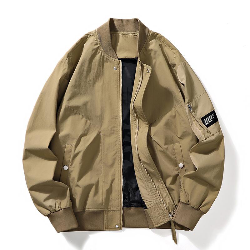 New Tooling Jacket Men's Casual Versatile Loose Baseball Jersey Pilot Windproof Spring and Autumn Men's Jacket