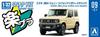 Aoshima Bunka Kyozai Rakupla Snap Kit Suzuki JB64 Jimny Шифон Цвета Слоновой Кости Металлик Пластик Модель 1/32 № 09-CI Предварительно окрашенный (Автомобиль)