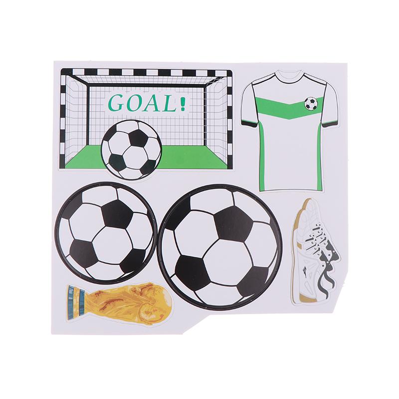 Футбольный торт Топпер Знак С днем рождения Футболист Декорации для торта Футбольная вечеринка Украшения для мужчин и мальчиков на день рождения