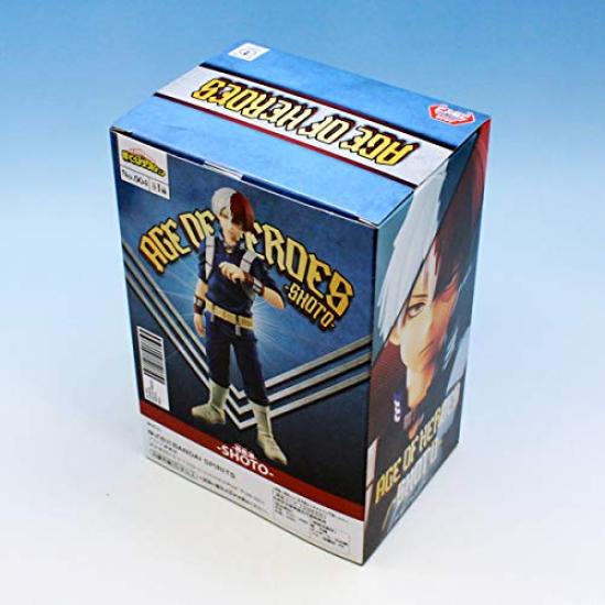 Banpresto 39655 My Hero Academia Age of Heroes Todoroki Shoto Multicolor Figure,