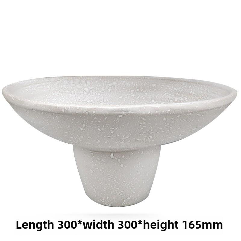 Поднос для фруктов в винтажном стиле, подставка для орехов из смолы, высокий поднос для хранения украшений, подставка для журнального столика в новом доме, подставка для хранения