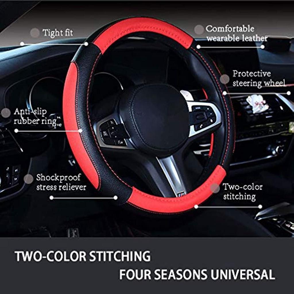 Универсальный чехол на руль, сшитый вручную, из микрофибры, 38 см.