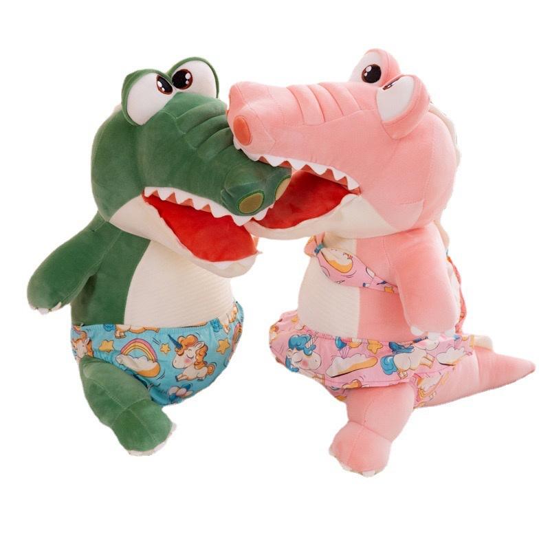 Comfy Soft Lyle Lyle Crocodile Swimwear Plush Toy Stuffed Animal Doll Christmas Gift