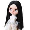 Linfairy Inch Doll Long Wig Long Hair 9-10 (Centre Black)