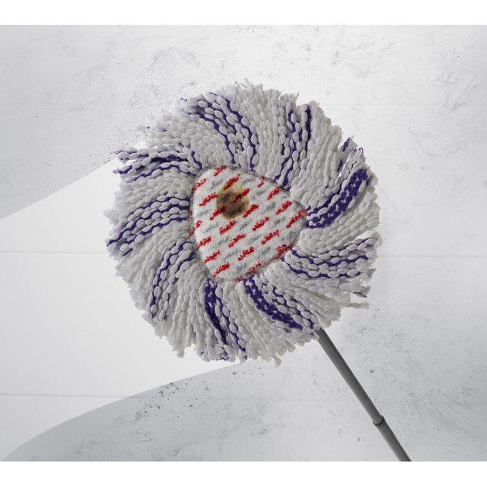 Набор вращающейся швабры Vileda TURBO 3в1 из микрофибры