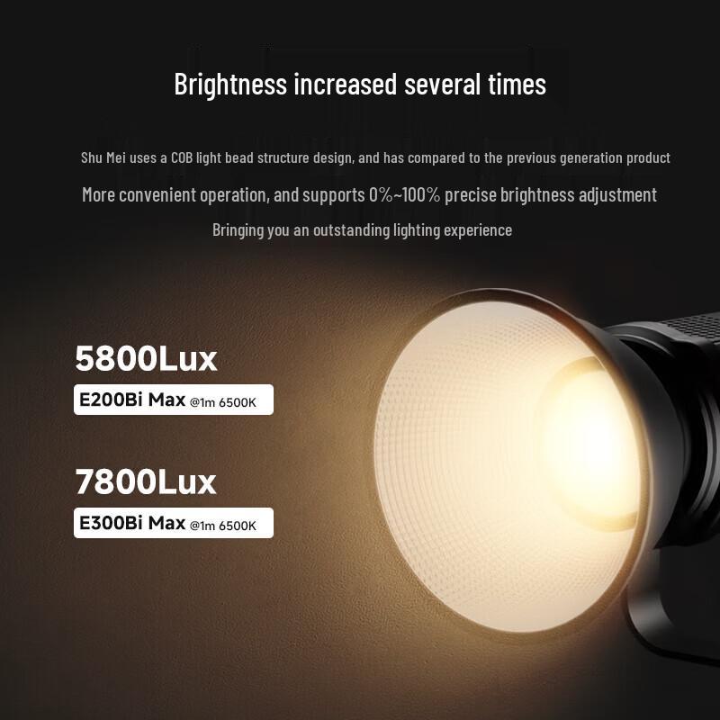 SOULMATE S-E300BiMax 300 Вт Двухцветный светодиодный заполняющий свет, комплект