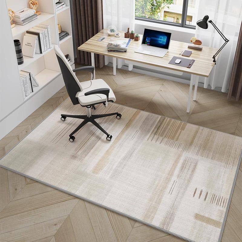 Minimalist Line Rug Non-Slip And Easy To Maintain Study Room Floor Mat Living Room Sofa Coffee Table Rug Home Furnishing